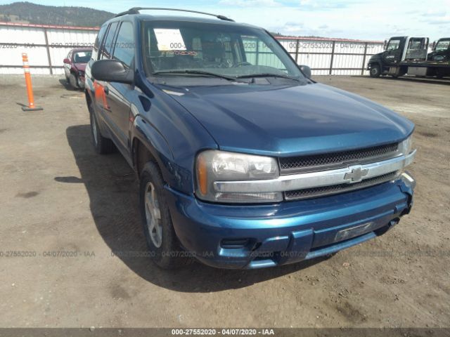 1GNDT13S552203724 - 2005 CHEVROLET TRAILBLAZER LS/LT Blue photo 1