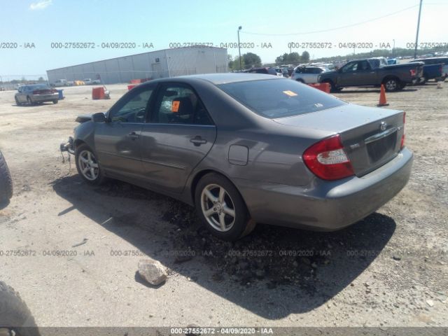 4T1BE32K13U692627 - 2003 TOYOTA CAMRY LE/XLE/SE Gray photo 3