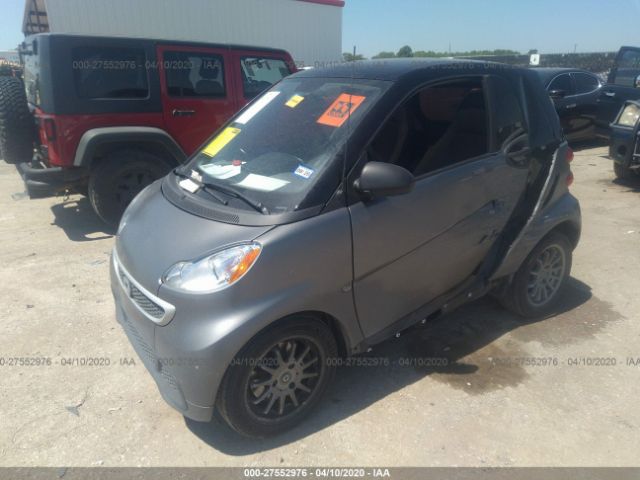 WMEEJ3BA4EK740562 - 2014 SMART FORTWO PURE/PASSION Black photo 2