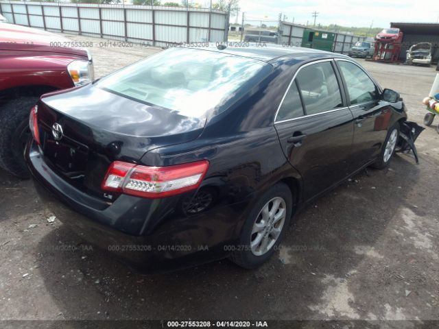4T1BF3EK2BU669655 - 2011 TOYOTA CAMRY SE/LE/XLE 黑色 照片 4