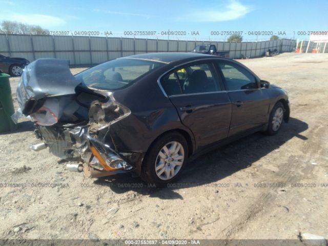 1N4AL2AP9CN557196 - 2012 NISSAN ALTIMA S Gray photo 4