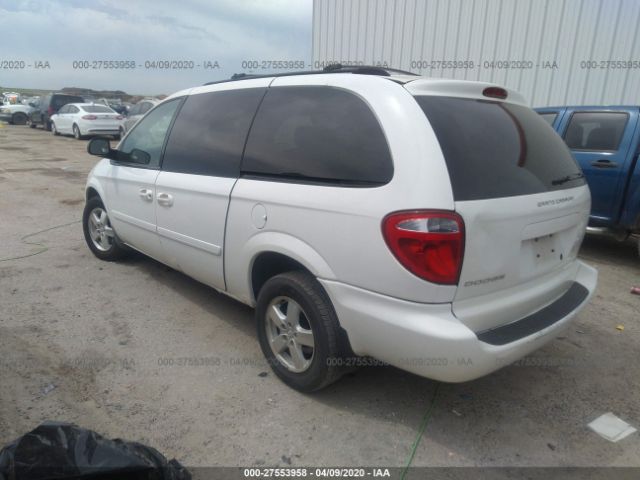 2D8GP44L06R904369 - 2006 DODGE GRAND CARAVAN SXT White photo 3