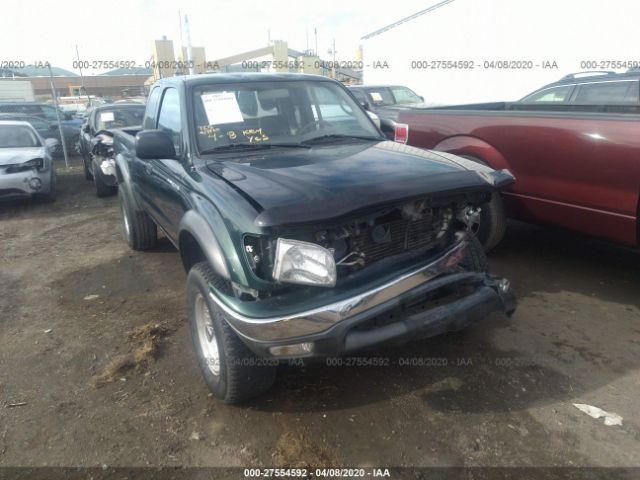 5TESN92N93Z233015 - 2003 TOYOTA TACOMA XTRACAB PRERUNNER მწვანე ფოტო 1