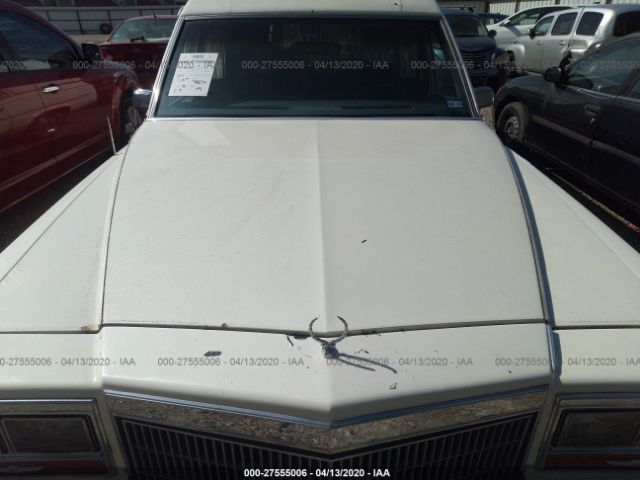 1G6DW51YXKR718612 - 1989 CADILLAC BROUGHAM  White photo 10