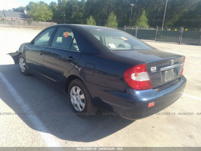 4T1BE32K54U343259 - 2004 TOYOTA CAMRY LE/XLE/SE Blue photo 3