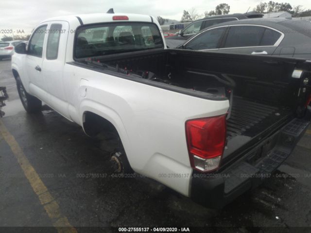5TFRX5GN3HX080429 - 2017 TOYOTA TACOMA ACCESS CAB/SR/SR5 თეთრი ფოტო 3