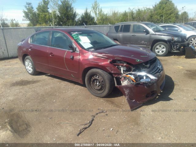 1N4AL2AP6AN469106 - 2010 NISSAN ALTIMA S Burgundy photo 1