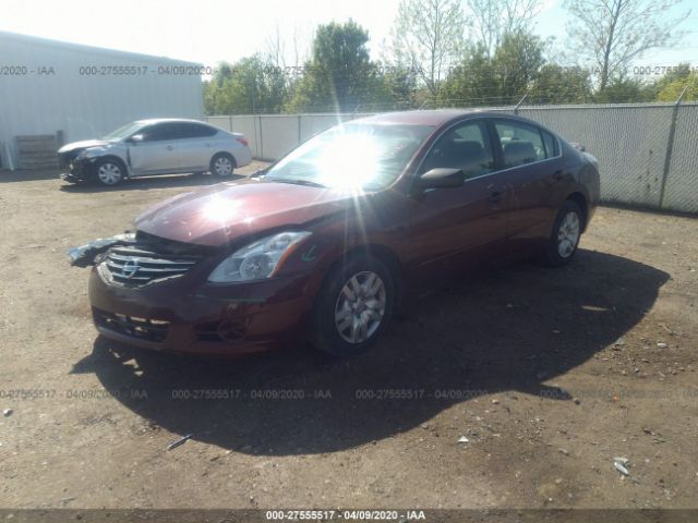 1N4AL2AP6AN469106 - 2010 NISSAN ALTIMA S Burgundy photo 2