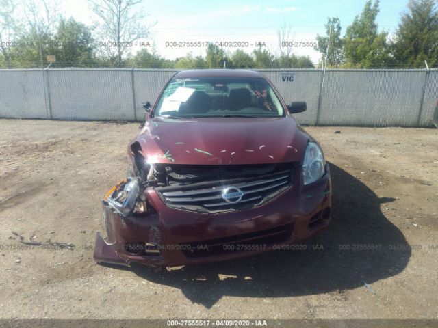 1N4AL2AP6AN469106 - 2010 NISSAN ALTIMA S Burgundy photo 6