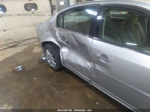 1G4HD57297U214947 - 2007 BUICK LUCERNE CXL Silver photo 6