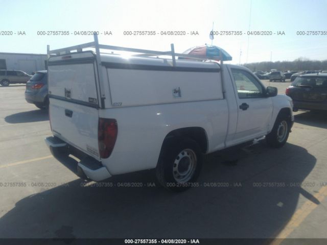 1GCCSBF99C8102296 - 2012 CHEVROLET COLORADO  White photo 4