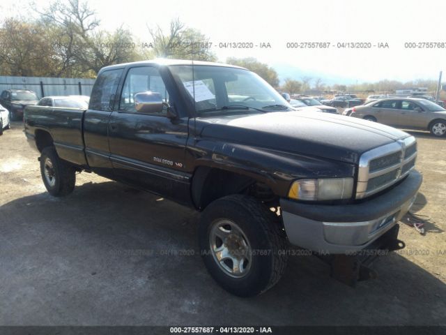 1B7KF23W5TJ118837 - 1996 DODGE RAM 2500  Black photo 1