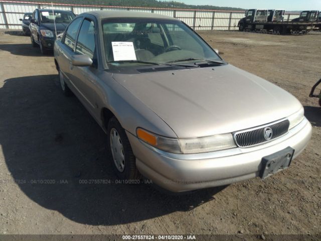 1MELM65L8TK606578 - 1996 MERCURY MYSTIQUE GS/SPREE Gray photo 1