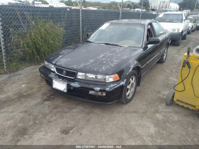 JH4CC2667PC000788 - 1993 ACURA VIGOR GS Black photo 2
