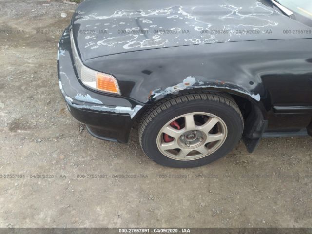 JH4CC2667PC000788 - 1993 ACURA VIGOR GS Black photo 6