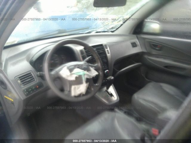 KM8JN72D05U089031 - 2005 HYUNDAI TUCSON GLS/LX Blue photo 5