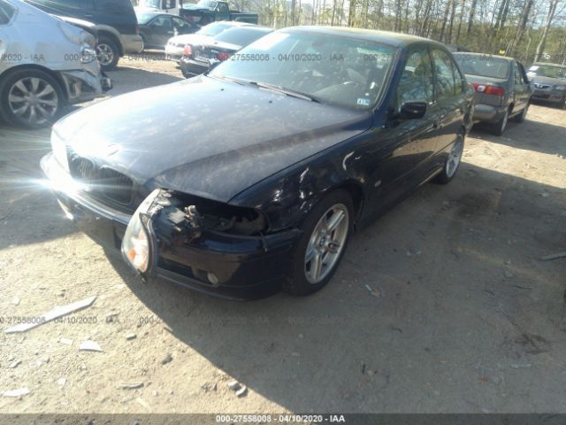 WBADN63401GM71401 - 2001 BMW 540 I AUTOMATIC Blue photo 2