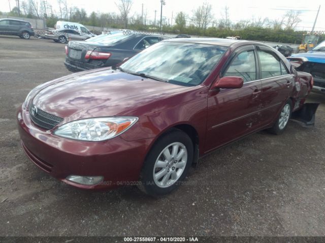 4T1BE30K14U342371 - 2004 TOYOTA CAMRY LE/XLE/SE Maroon photo 2