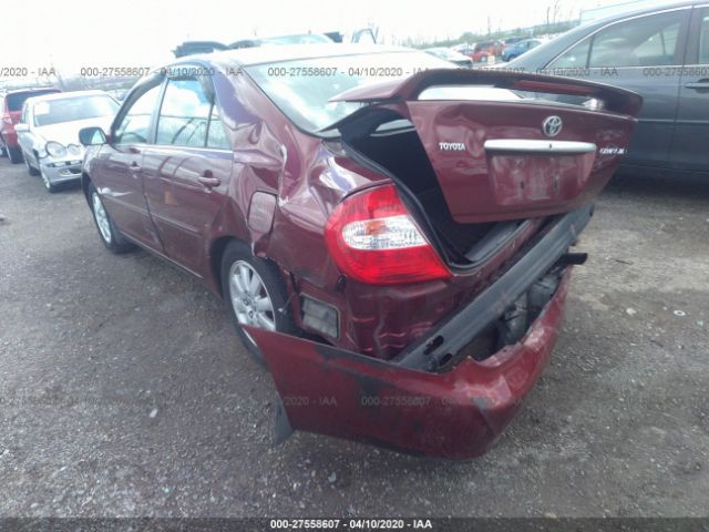 4T1BE30K14U342371 - 2004 TOYOTA CAMRY LE/XLE/SE Maroon photo 3