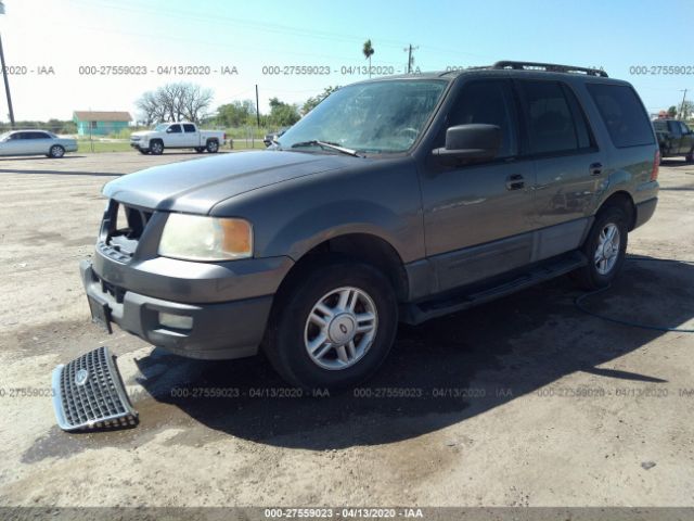 1FMPU15525LA87995 - 2005 FORD EXPEDITION XLT Gray photo 2