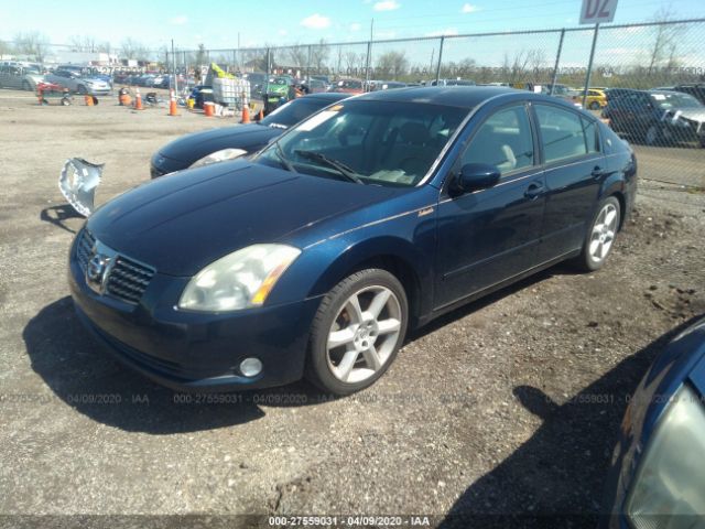 1N4BA41E45C870448 - 2005 NISSAN MAXIMA SE/SL Dark Blue photo 2