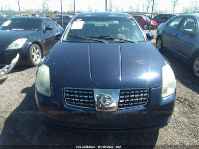 1N4BA41E45C870448 - 2005 NISSAN MAXIMA SE/SL Dark Blue photo 6