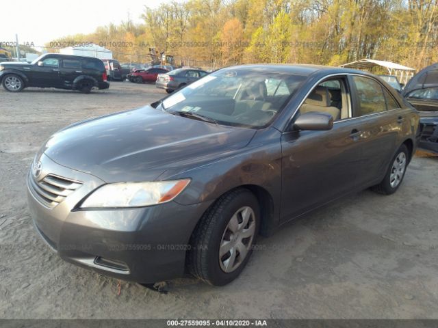 JTNBE46K273076222 - 2007 TOYOTA CAMRY CE/LE/XLE/SE Gray photo 2