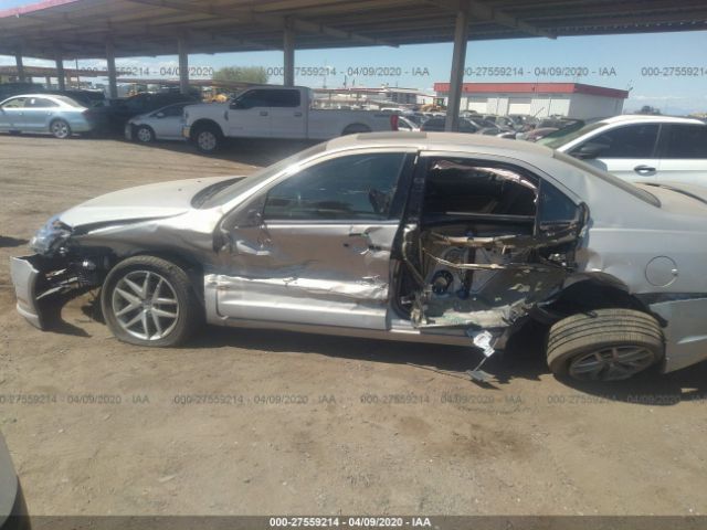 3FAHP0CG4AR286949 - 2010 FORD FUSION SEL Silver photo 6