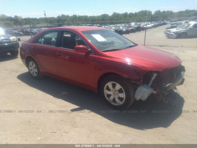 4T4BE46K89R117133 - 2009 TOYOTA CAMRY SE/LE/XLE Red photo 1