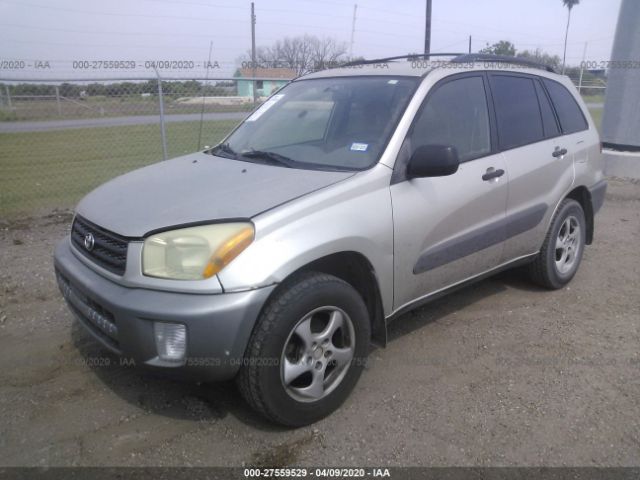 JTEHH20V620164404 - 2002 TOYOTA RAV4  Beige photo 2