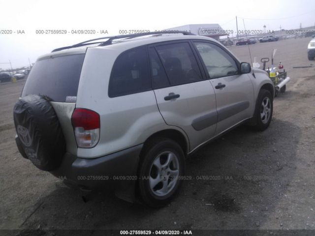 JTEHH20V620164404 - 2002 TOYOTA RAV4  Beige photo 4