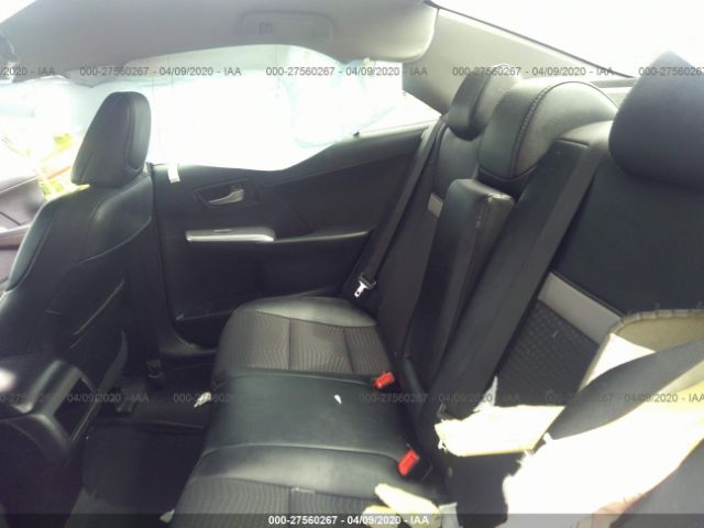 4T1BF1FK2EU795585 - 2014 TOYOTA CAMRY L/SE/LE/XLE Red photo 8