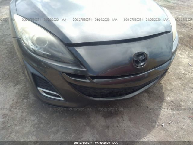 JM1BL1S64A1159915 - 2010 MAZDA 3 S Gray photo 6