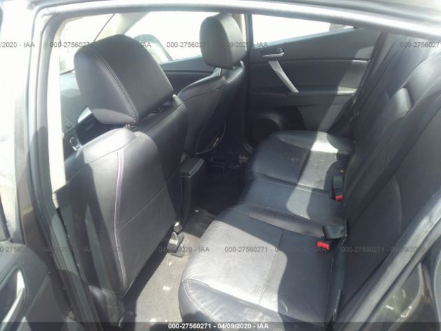 JM1BL1S64A1159915 - 2010 MAZDA 3 S Gray photo 8