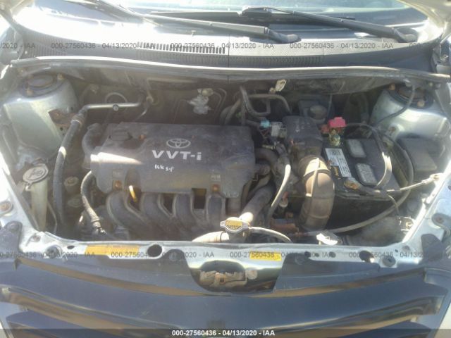 JTKKT624X50114333 - 2005 TOYOTA SCION XA  Silver photo 10