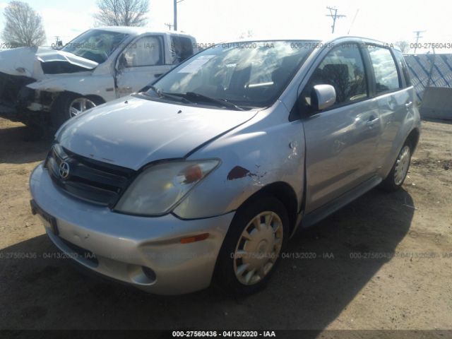 JTKKT624X50114333 - 2005 TOYOTA SCION XA  Silver photo 2