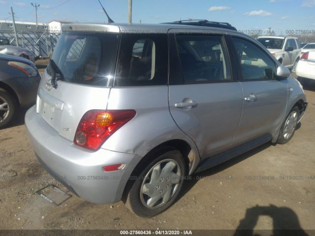 JTKKT624X50114333 - 2005 TOYOTA SCION XA  Silver photo 4