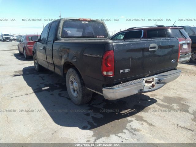 2FTRX17W03CA95997 - 2003 FORD F150  Black photo 3