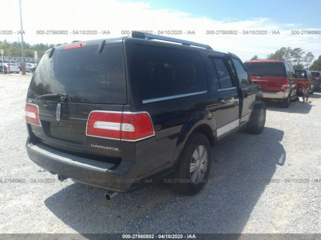 5LMFL27589EJ01617 - 2009 LINCOLN NAVIGATOR L Black photo 4