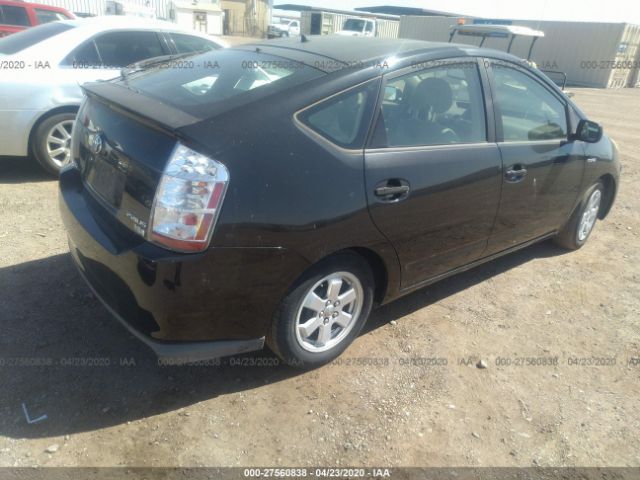 JTDKB20UX83317067 - 2008 TOYOTA PRIUS  Black photo 4