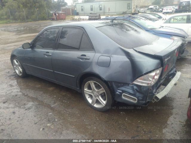 JTHBD192950099883 - 2005 LEXUS IS 300 Gray photo 3