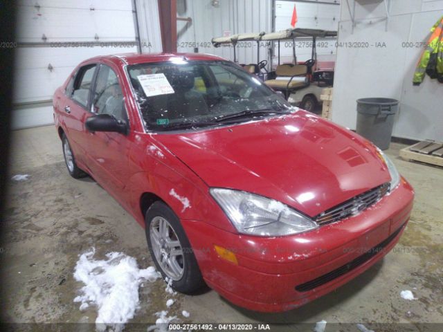 1FAFP34P82W339822 - 2002 FORD FOCUS SE/SE COMFORT Red photo 1