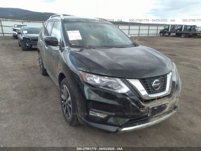 5N1AT2MV0LC756603 - 2020 NISSAN ROGUE S/SL/SV Black photo 1