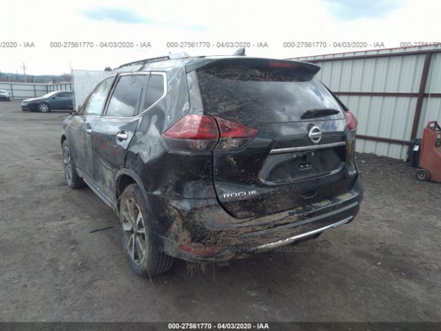 5N1AT2MV0LC756603 - 2020 NISSAN ROGUE S/SL/SV Black photo 3