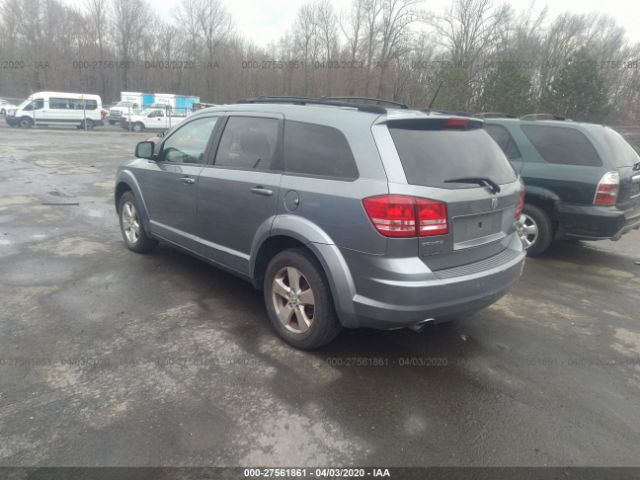 3D4GG57VX9T506172 - 2009 DODGE JOURNEY SXT Gray photo 3