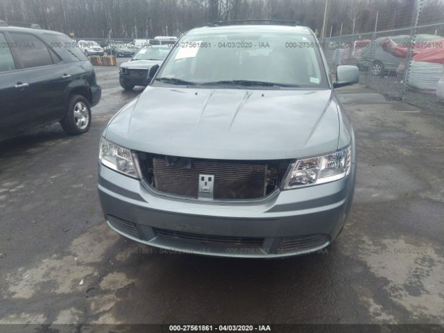 3D4GG57VX9T506172 - 2009 DODGE JOURNEY SXT Gray photo 6