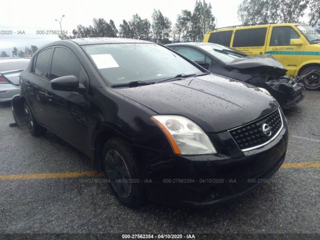 3N1AB61E19L639616 - 2009 NISSAN SENTRA 2.0/2.0S/2.0SL Black photo 1