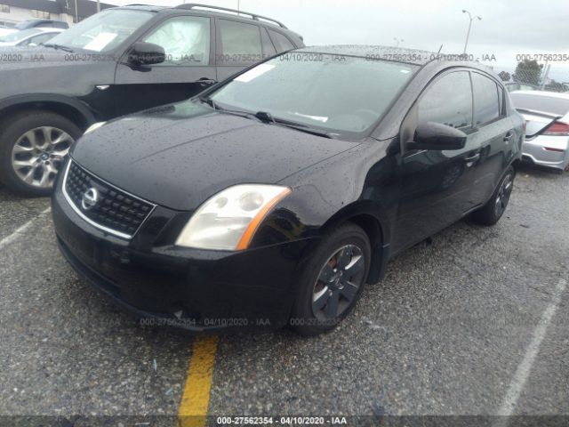 3N1AB61E19L639616 - 2009 NISSAN SENTRA 2.0/2.0S/2.0SL Black photo 2