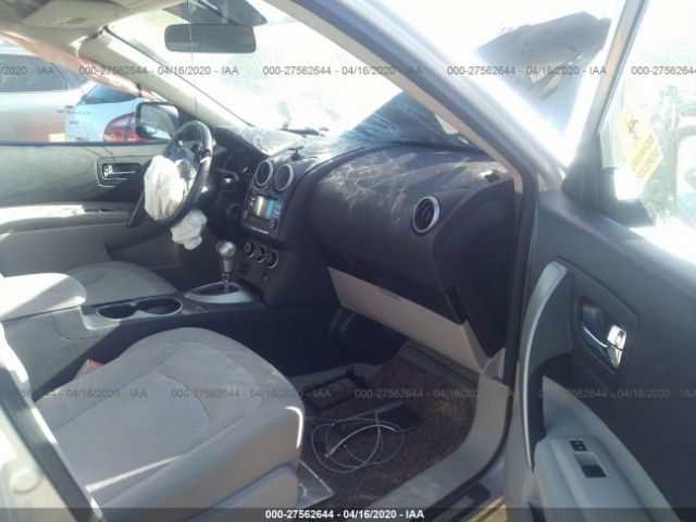 JN8AS5MT4CW256731 - 2012 NISSAN ROGUE S/SV Silver photo 5