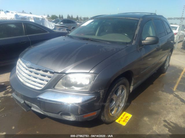 2C8GM68434R559551 - 2004 CHRYSLER PACIFICA  Gray photo 2